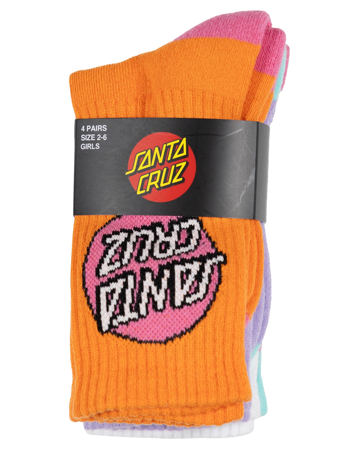 Girls Other Dot Crew Sock 4 Pack