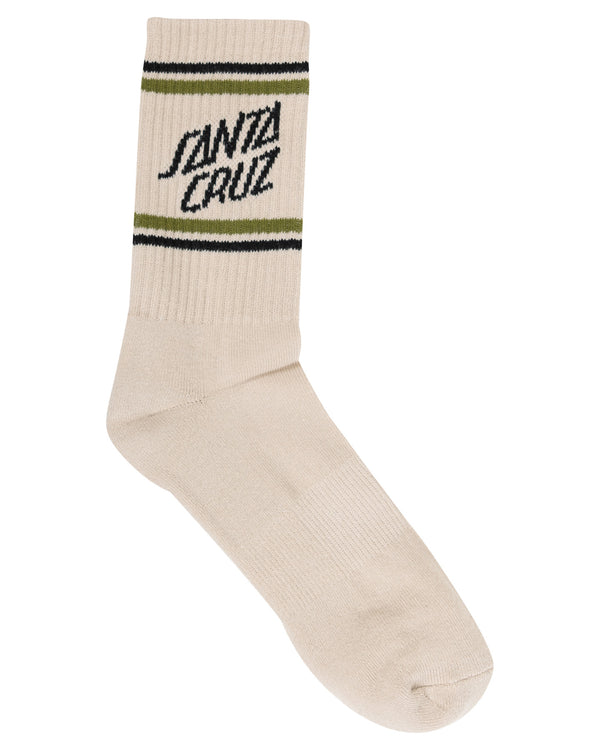 Sc Link Stripe Crew Sock