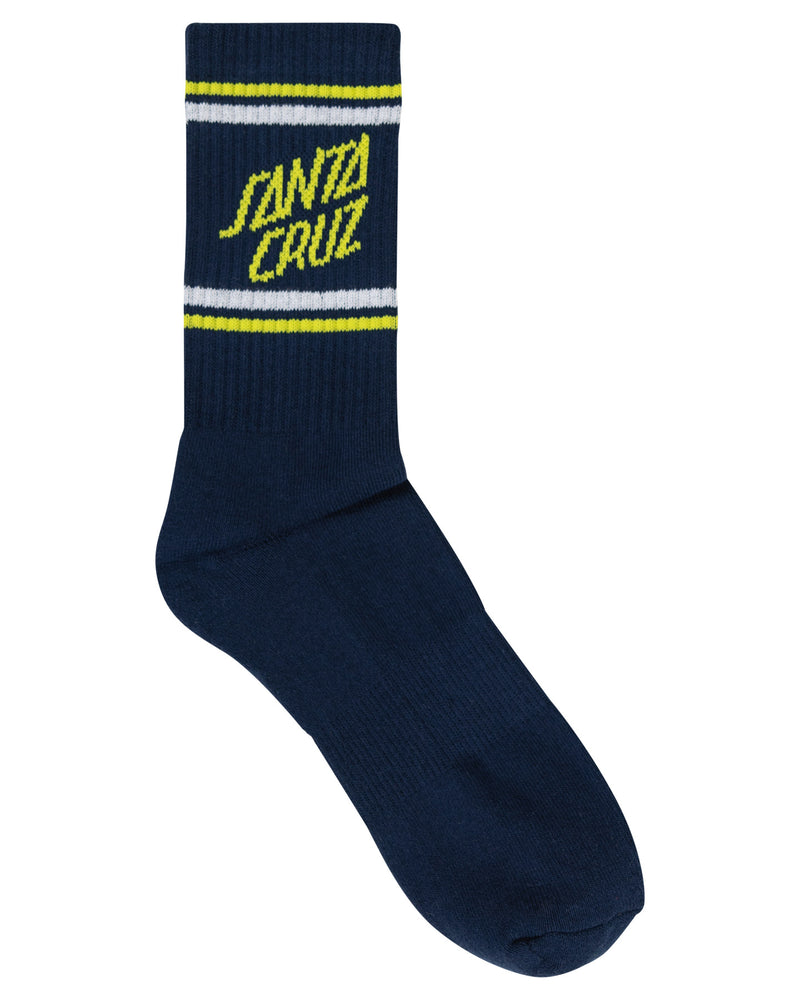 Sc Link Stripe Crew Sock