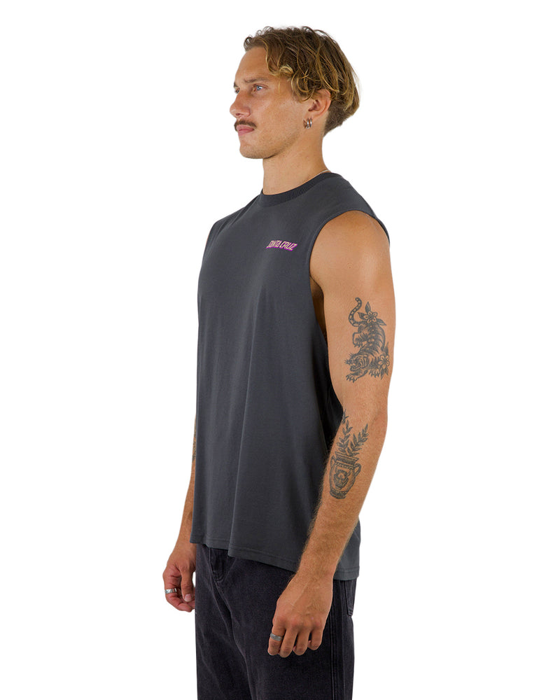 Screaming Hand Scream Strip Chest Muscle Tee