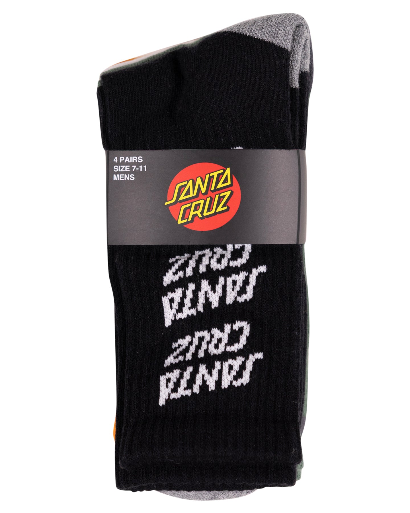 Stack Repeat Crew Sock 4 Pack