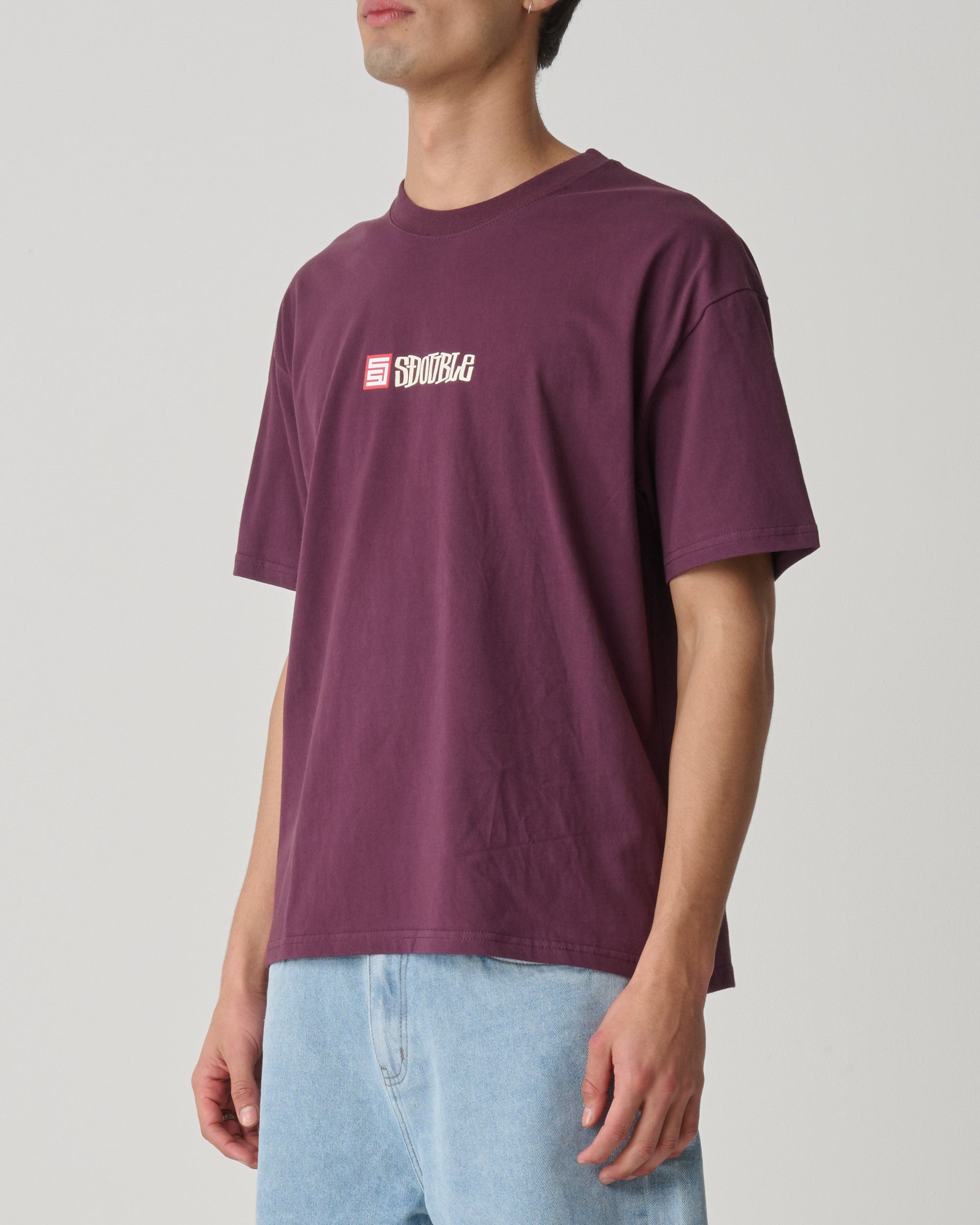 S Cube Mid Block Short Sleeve Tee