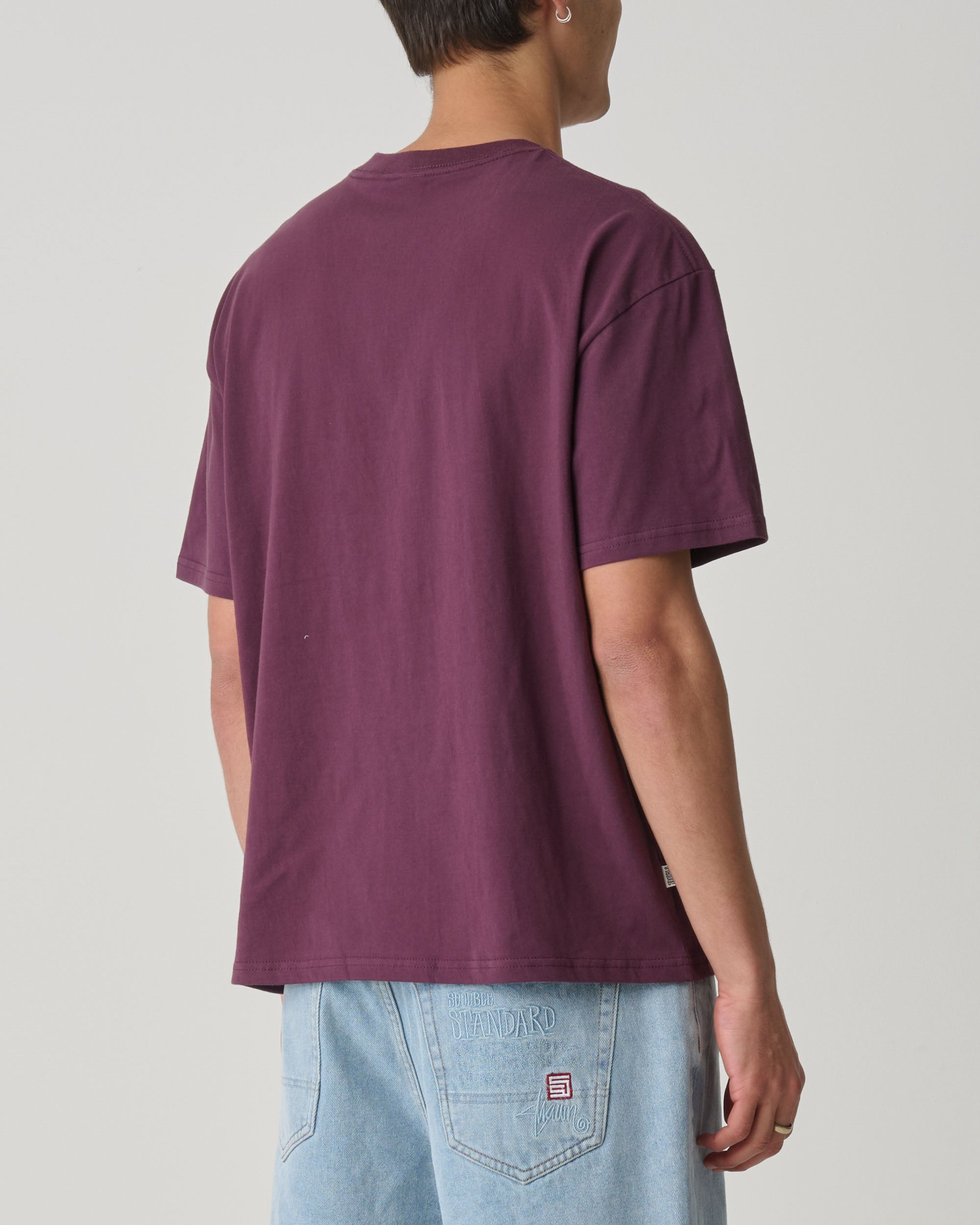 S Cube Mid Block Short Sleeve Tee