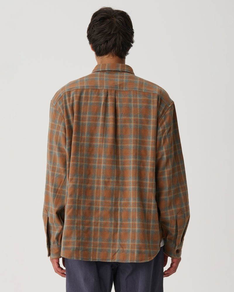 Plaid Long Sleeve Overshirt