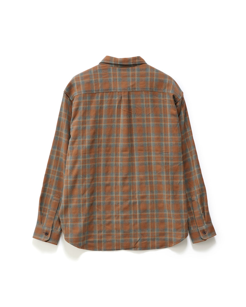 Plaid Long Sleeve Overshirt
