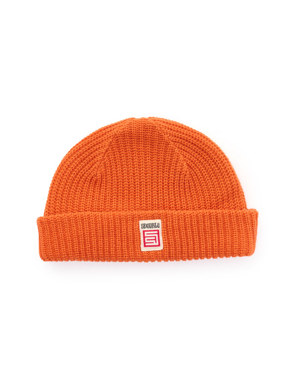 Red Cube Low Beanie