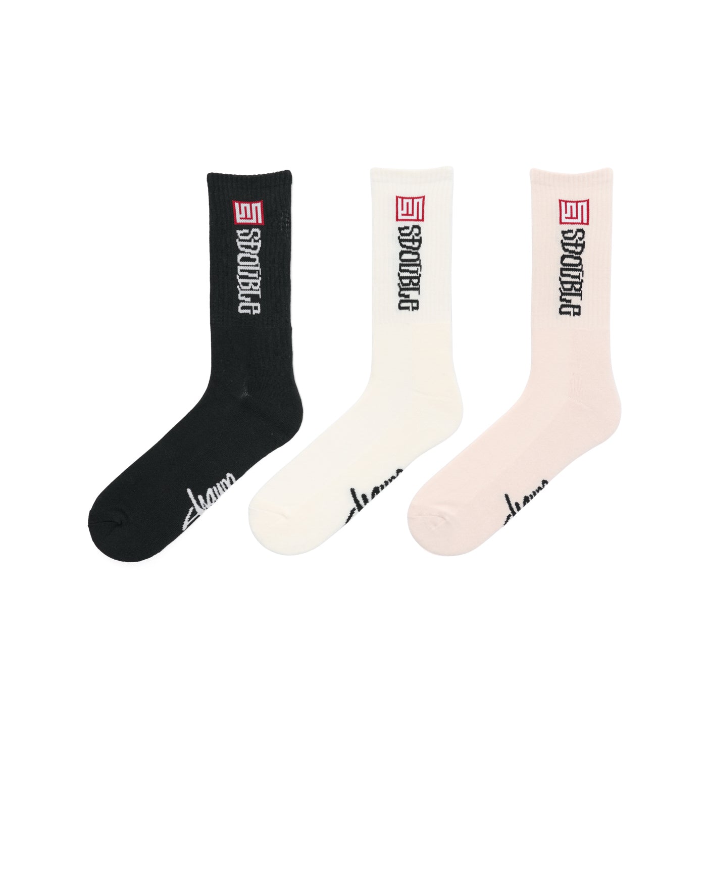 S Cube Mid Block Sock 3Pk