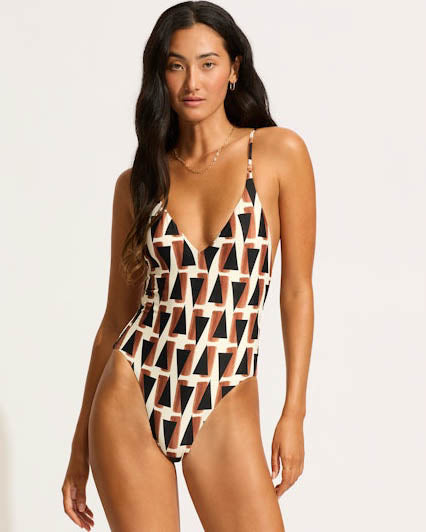 SecretGarden V Neck One Piece