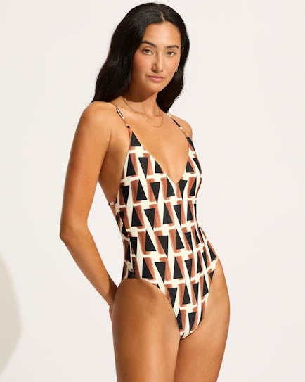 SecretGarden V Neck One Piece