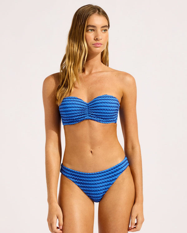 Mesh Effect Hipster Pant