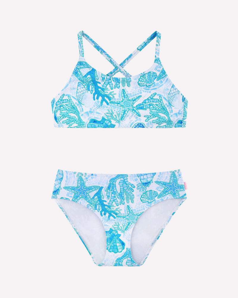 Girls La Mer Blue Bikini