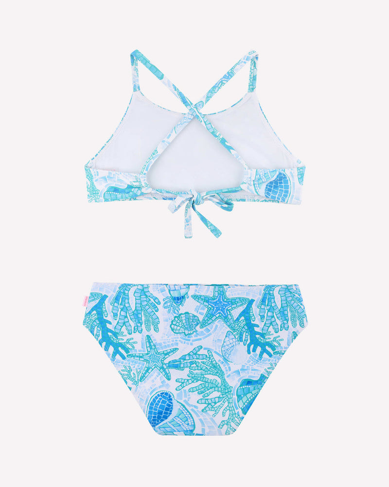 Girls La Mer Blue Bikini