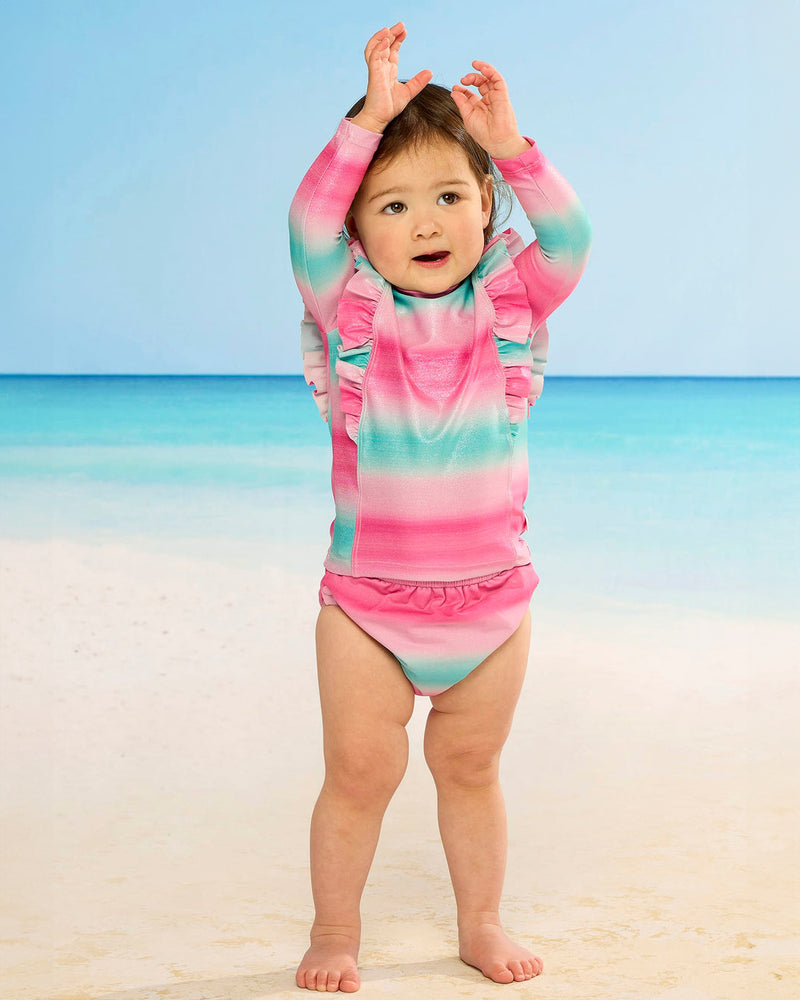 Tots Ombre Frill Rash Set