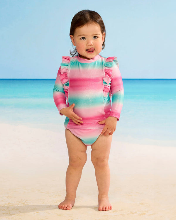 Tots Ombre Frill Rash Set