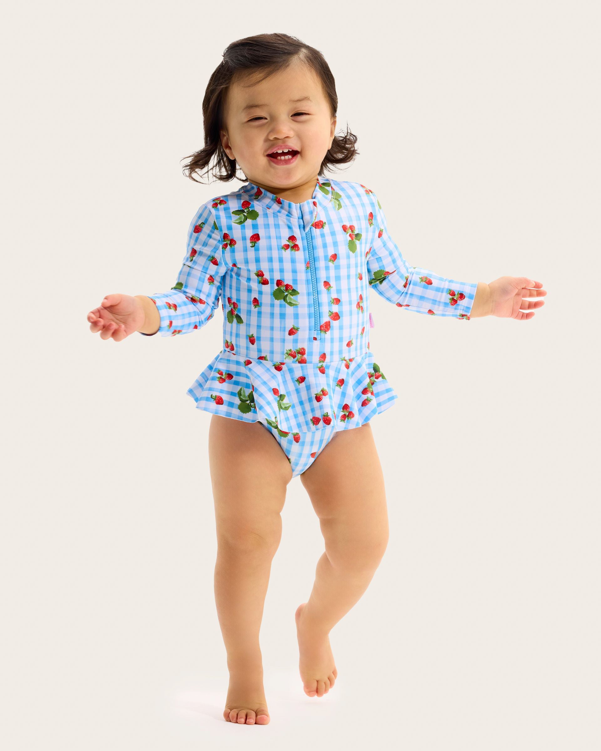 Tots Beach Picnic Sunsuit