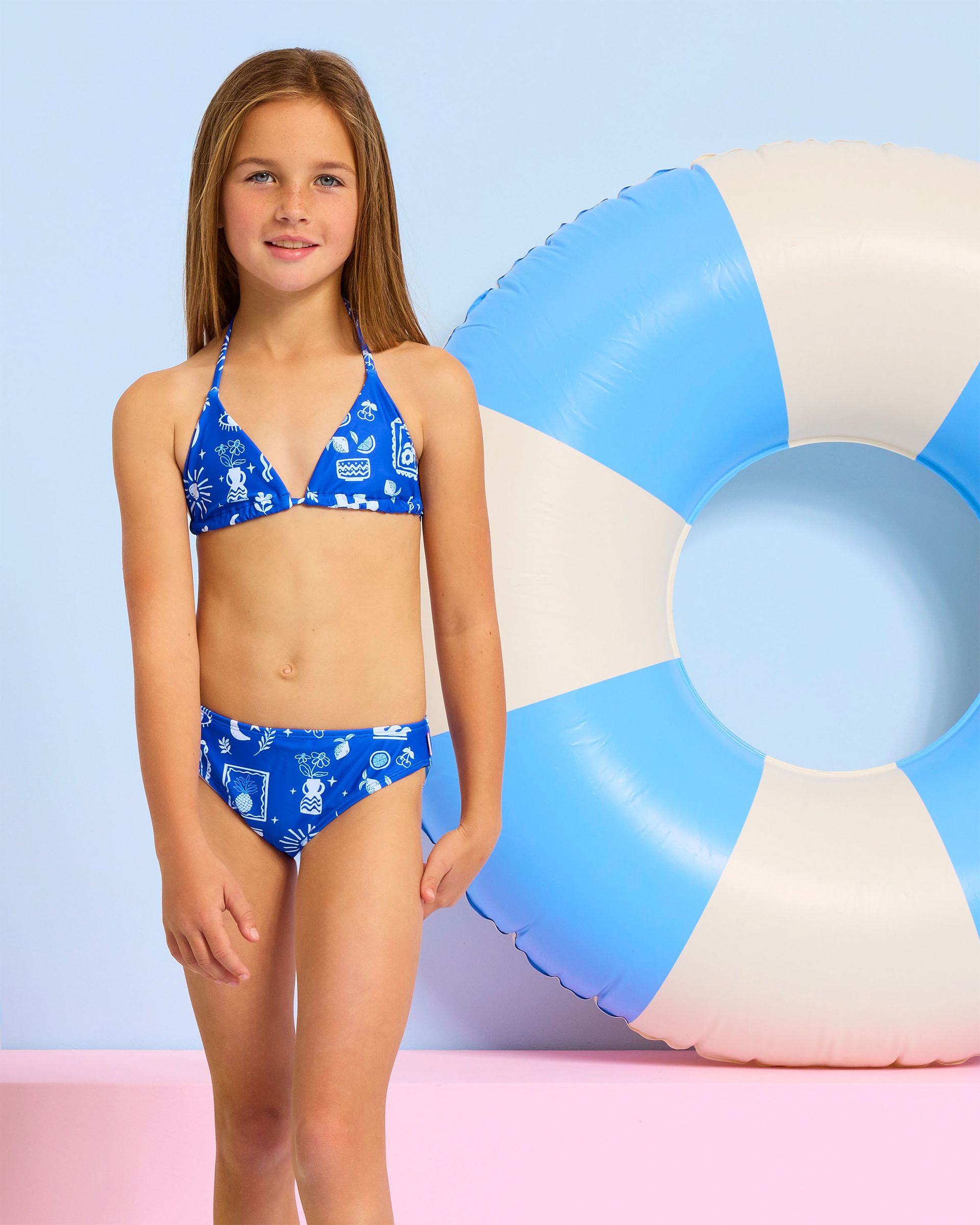 Girls Amalfi Triangle Bikini
