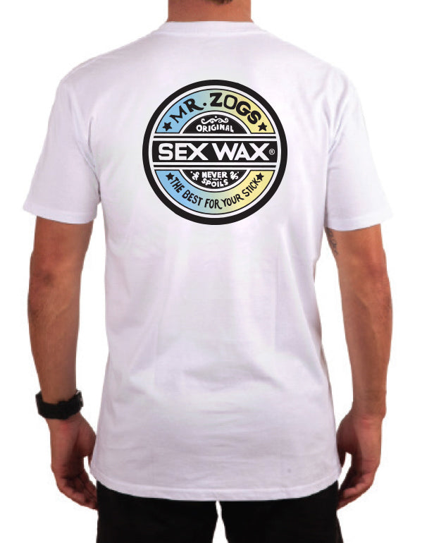 Fade Blue Green Blend Tee