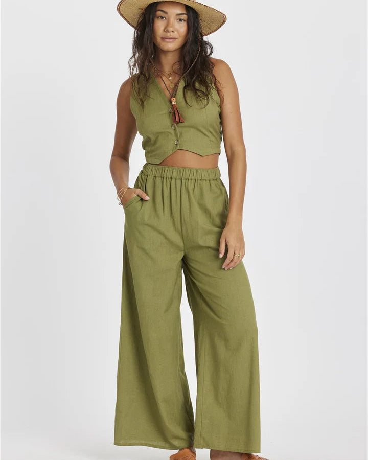 Harlow High Waist Woven Pant