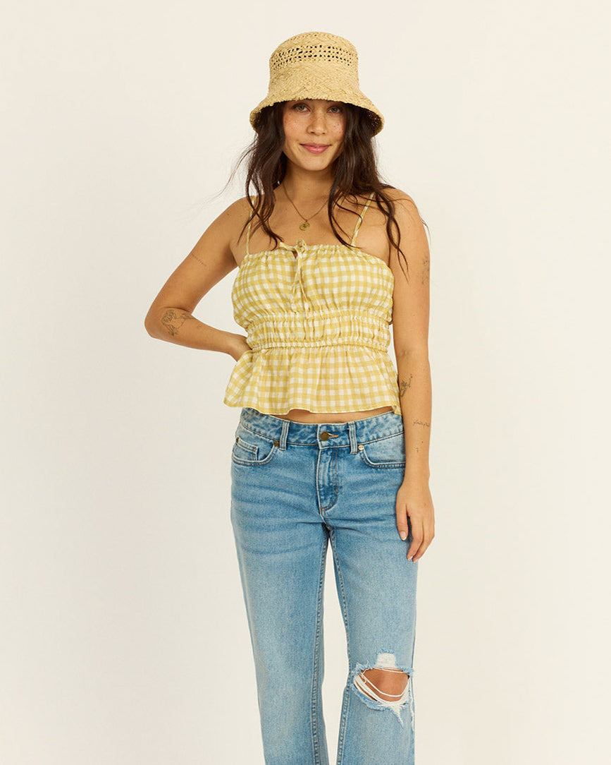 Sunkissed Woven Tank