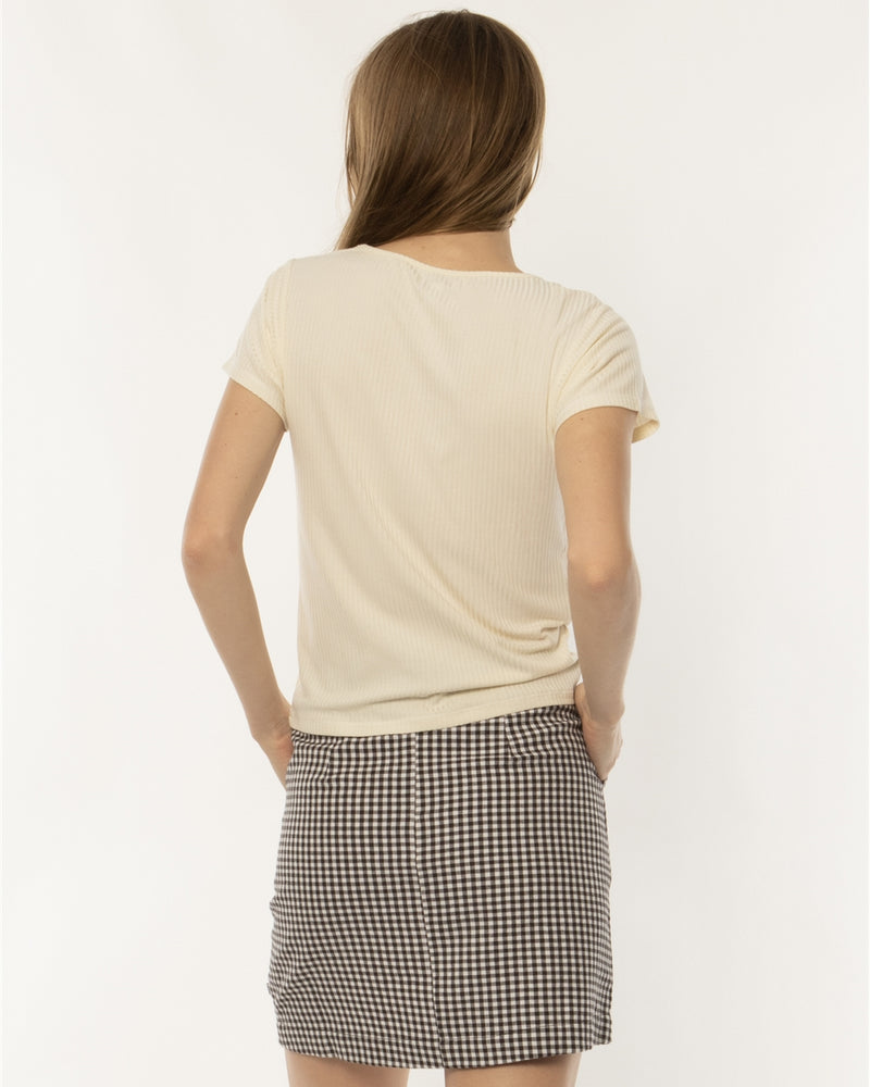 Desert Hills Short Sleeve Knit Top