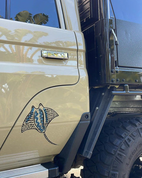 Manta Ray Sticker