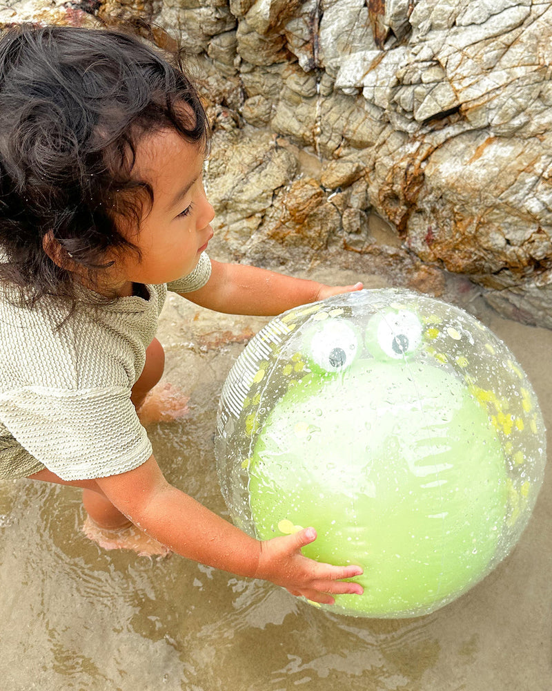 3D Inflatable Beach Ball Cookie the Croc