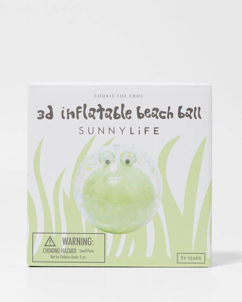 3D Inflatable Beach Ball Cookie the Croc