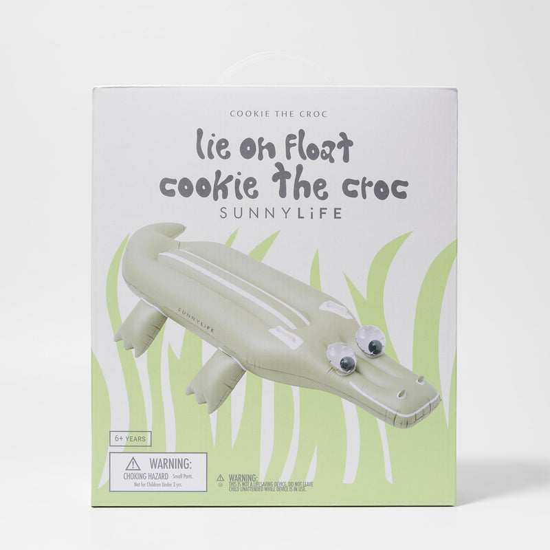 Kids Lie-On Float Cookie the Croc