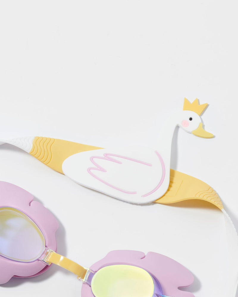 Kids Swim Goggles Princess Swan