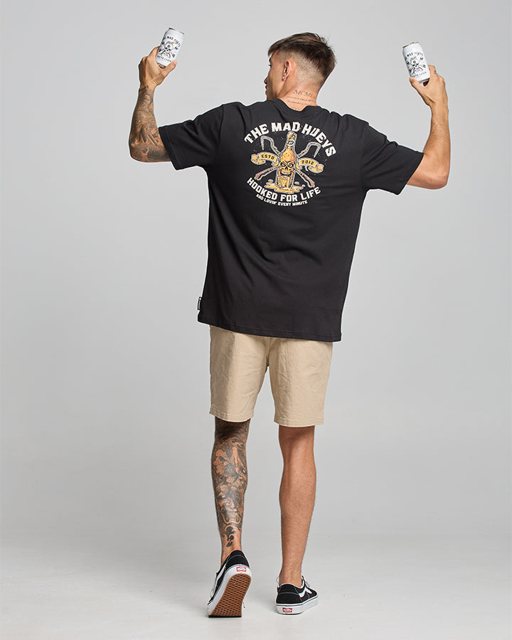 Hooked For Life Short Sleeve Tee