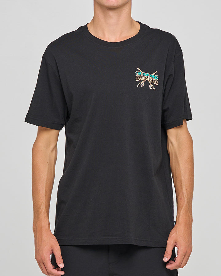 Frothin Hooked For Life | Short Sleeve Tee