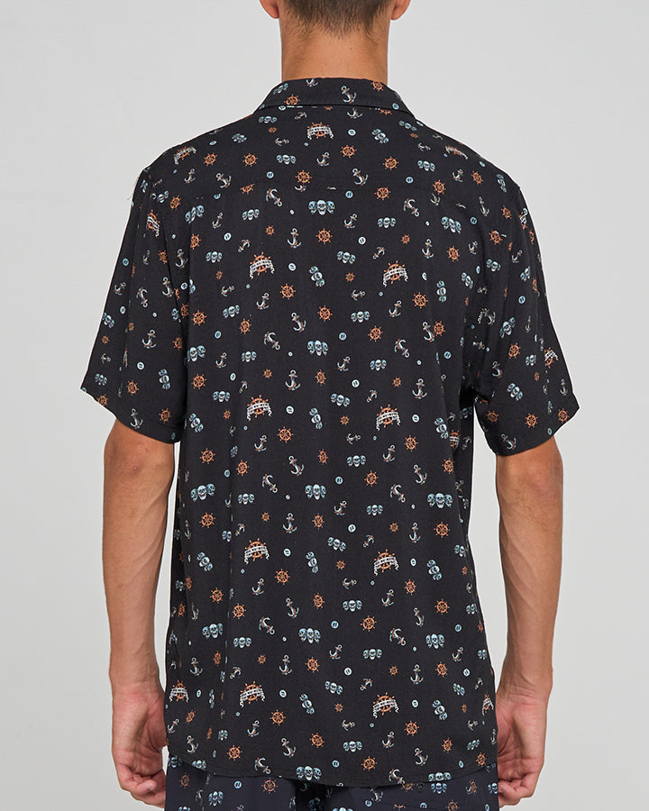 Triple Anchor | Short Sleeve Woven Shirt