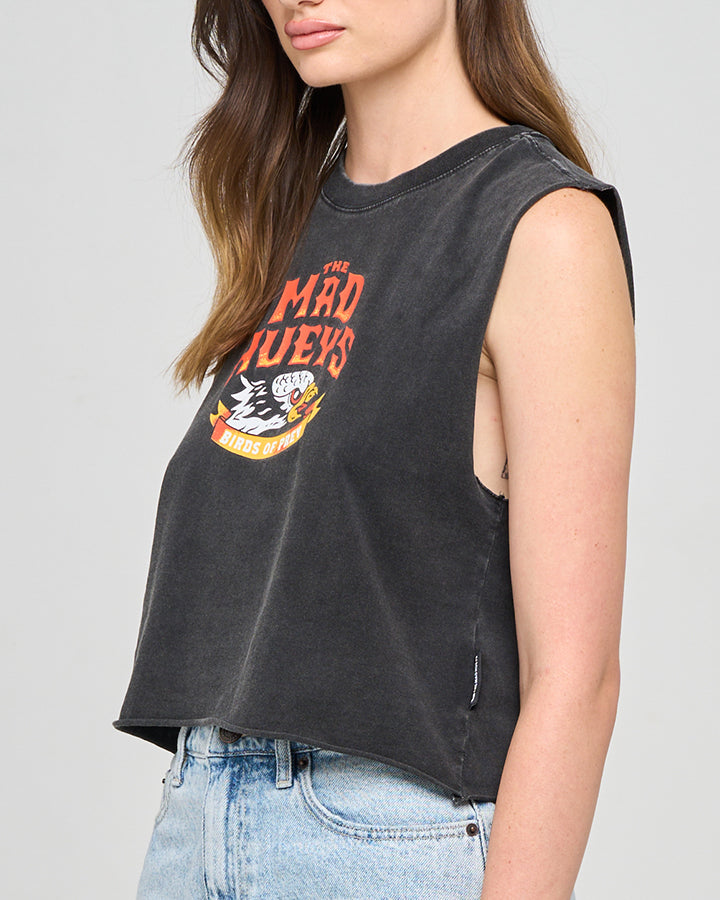Birds Of Prey | Womens Crop Muscle