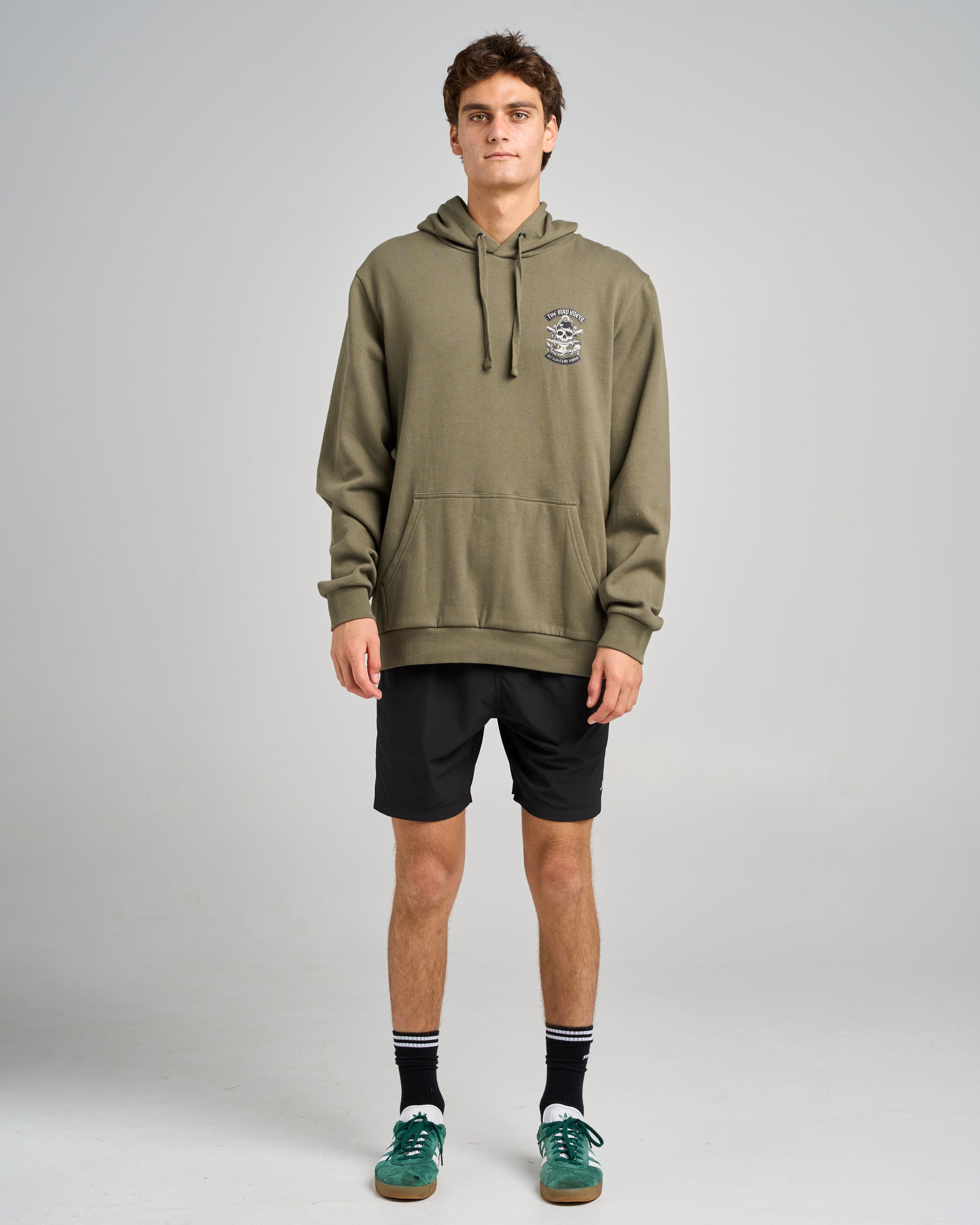 Hueys Pirate Hooded Pullover