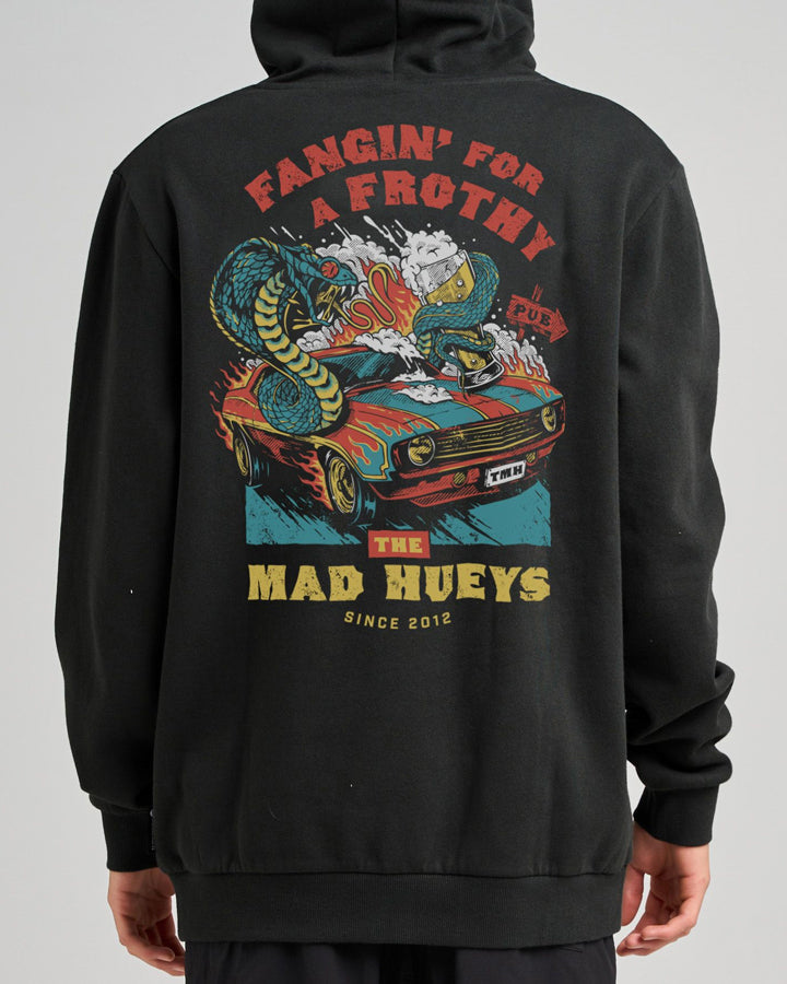 Frothy Fanging | Hooded Pullover