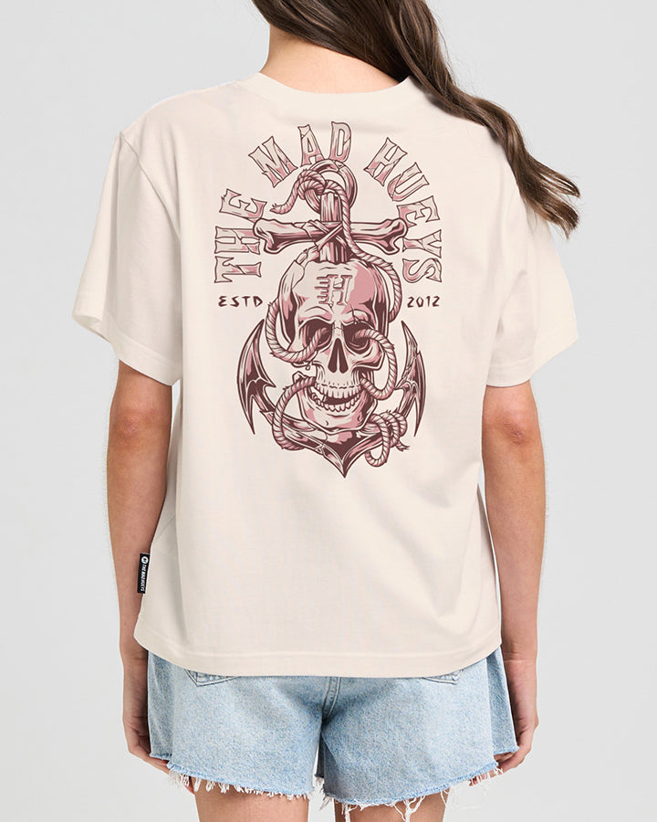 Rope Skull Anchor | Womens Short Sleeve Tee