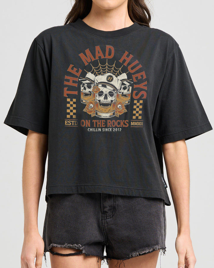 Triple On The Rocks | Womens Boxy Tee