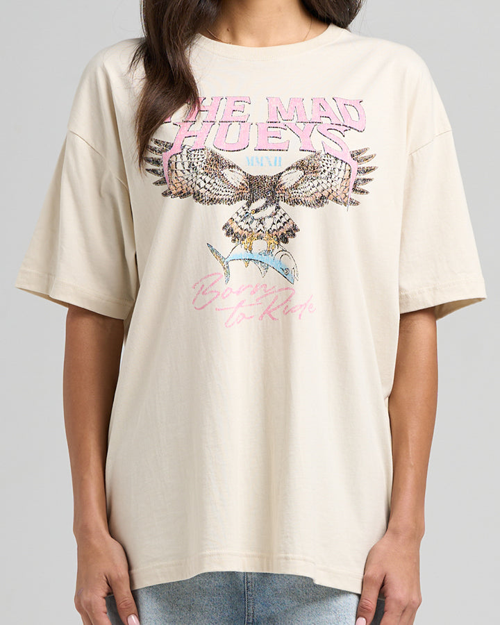 Born To Hueys | Womens Oversized Tee