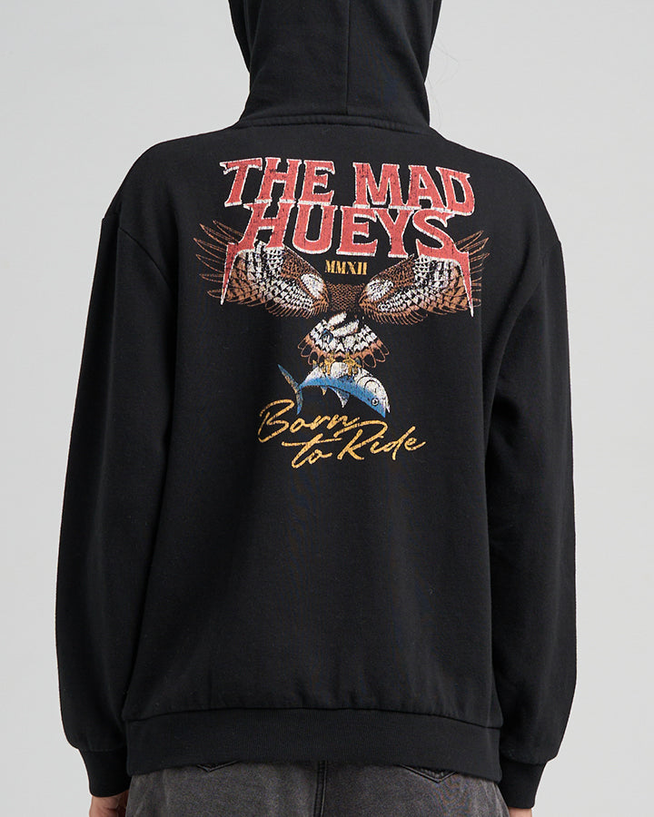 Born To Hueys | Womens Hooded Pullover