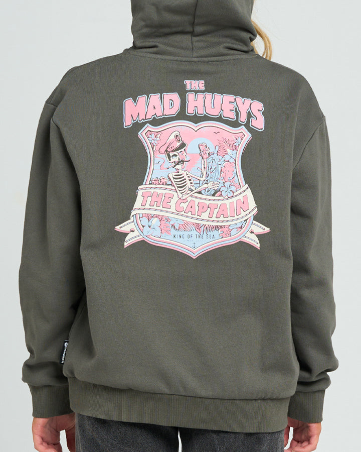 Two Faced Captain | Womens Hooded Pullover