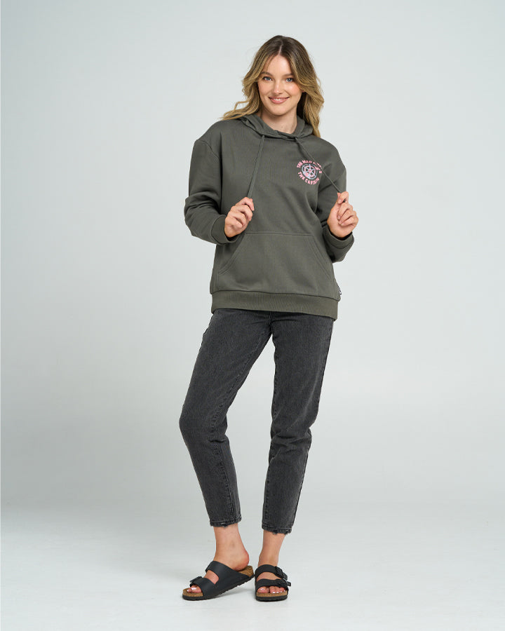 Two Faced Captain | Womens Hooded Pullover