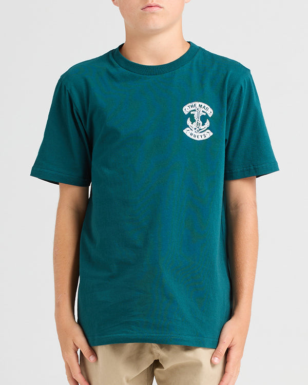 Youth Skull Anchor Short Sleeve Tee