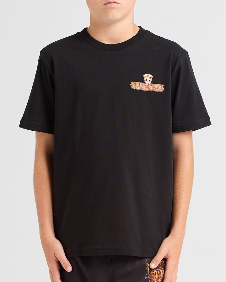 Youth The Kraken Captain Short Sleeve Tee