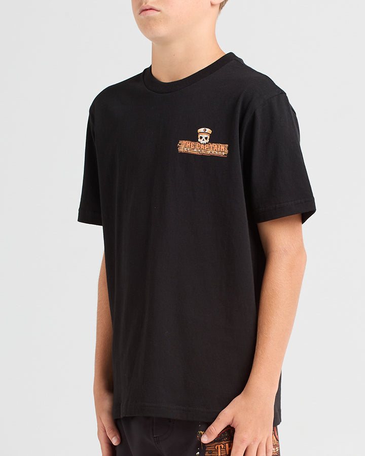 Youth The Kraken Captain Short Sleeve Tee