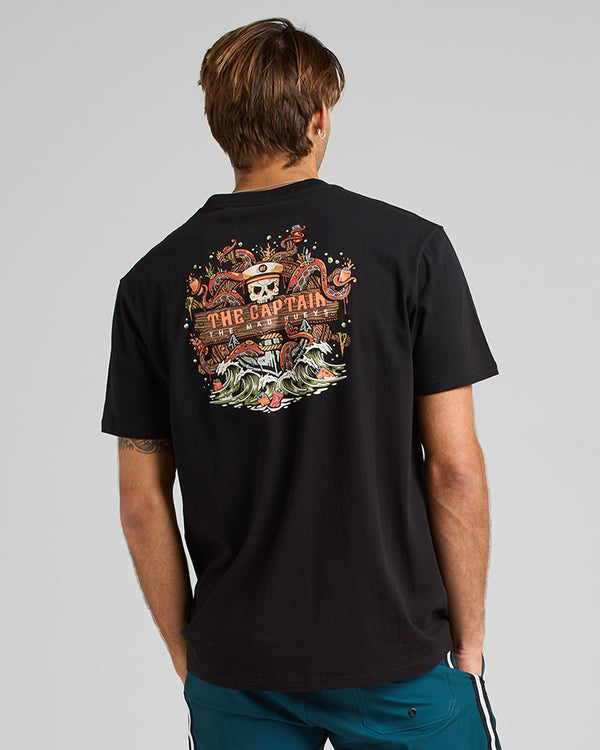 The Kraken Captain Short Sleeve Tee