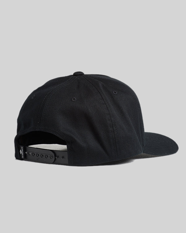 Skull Anchor Twill Snapback Cap