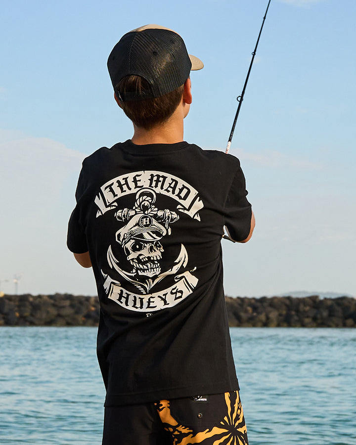 Boys Sailor Anchor Short Sleeve Tee
