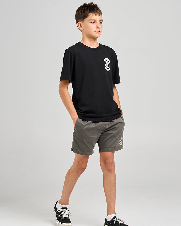 Boys Sailor Anchor Short Sleeve Tee