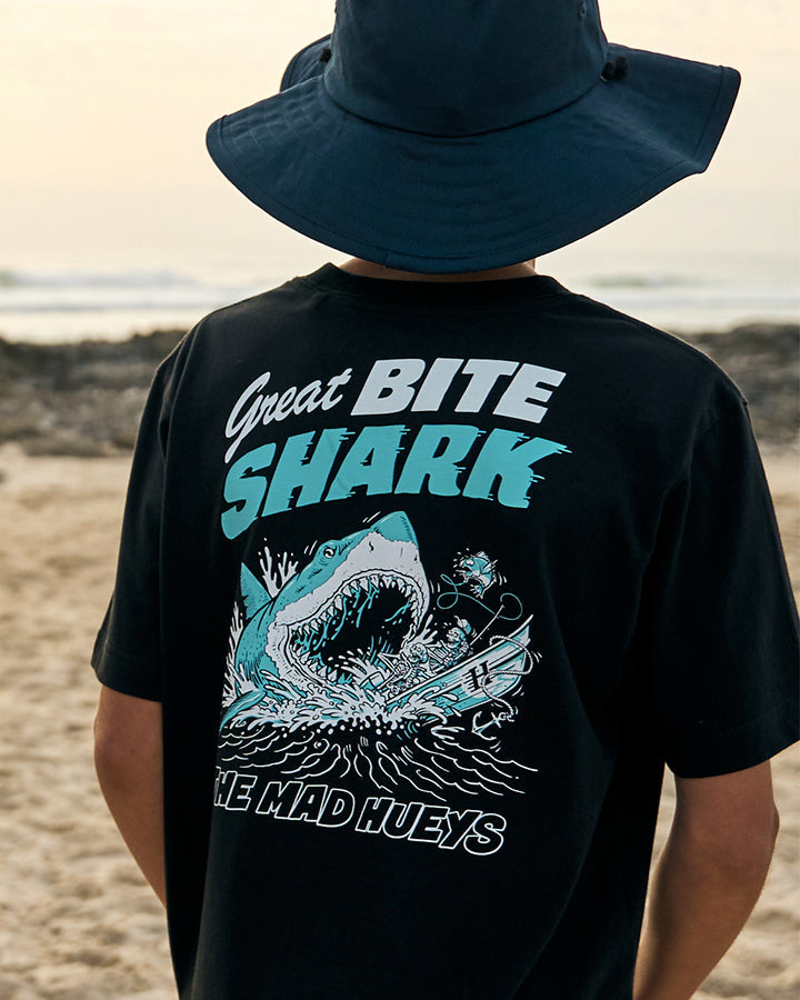 Boys Great Bite Shark Short Sleeve Tee