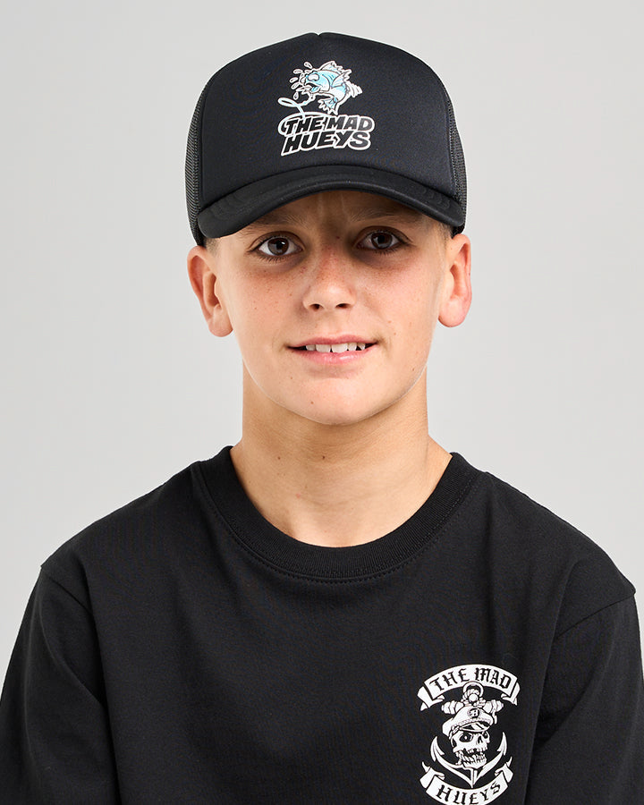 Boys Great Bite Shark Foam Trucker Cap
